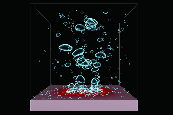 Boiling / condensation (bubble nucleation, bubble growth / condensation)