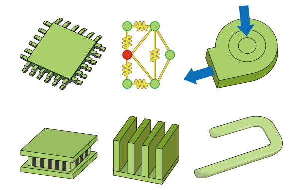 Electronic part model