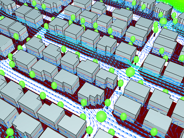 Plant canopy model (flow and heat)