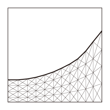 Figure 2: Interface tracking method